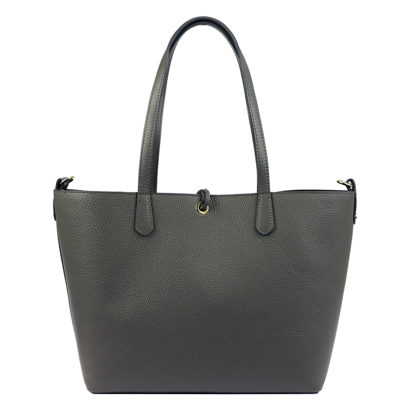 Luka damska shopperbag skóra naturalna duża torebka na ramię z kosmetyczką