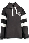 BLUZA TOMMY HILFIGER BEZ ZAMKA DAMSKA CZARNA