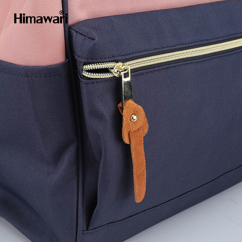Granatowy plecak na laptopa 13,3" z kieszeniami - Himawari