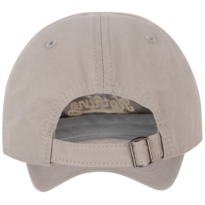 Szara Czapka z daszkiem baseballówka vintage uniwersalna cz-m-86