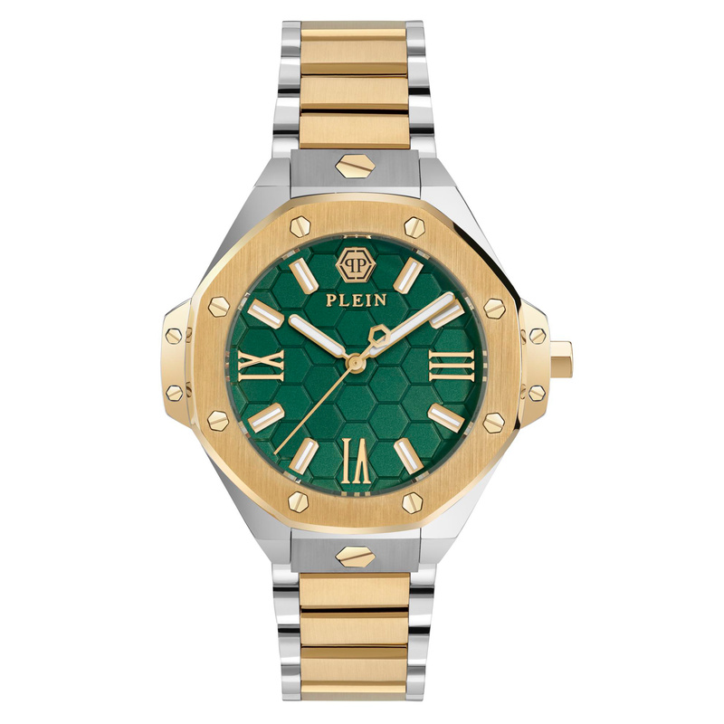Zegarek PHILIPP PLEIN PWBDA0724. Kwarcowy, Kolor zielony. Kobieta.