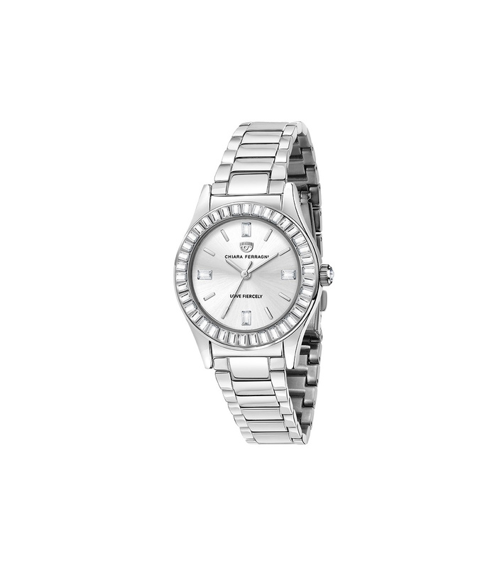Zegarek CHIARA FERRAGNI R1953102502. Kwarcowy, Kolor srebrny. Kobieta.