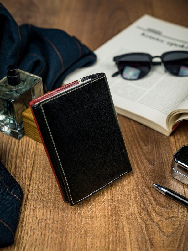 Portfel Skórzany Męski Elegancki RFID Skóra Naturalna Rovicky Duży