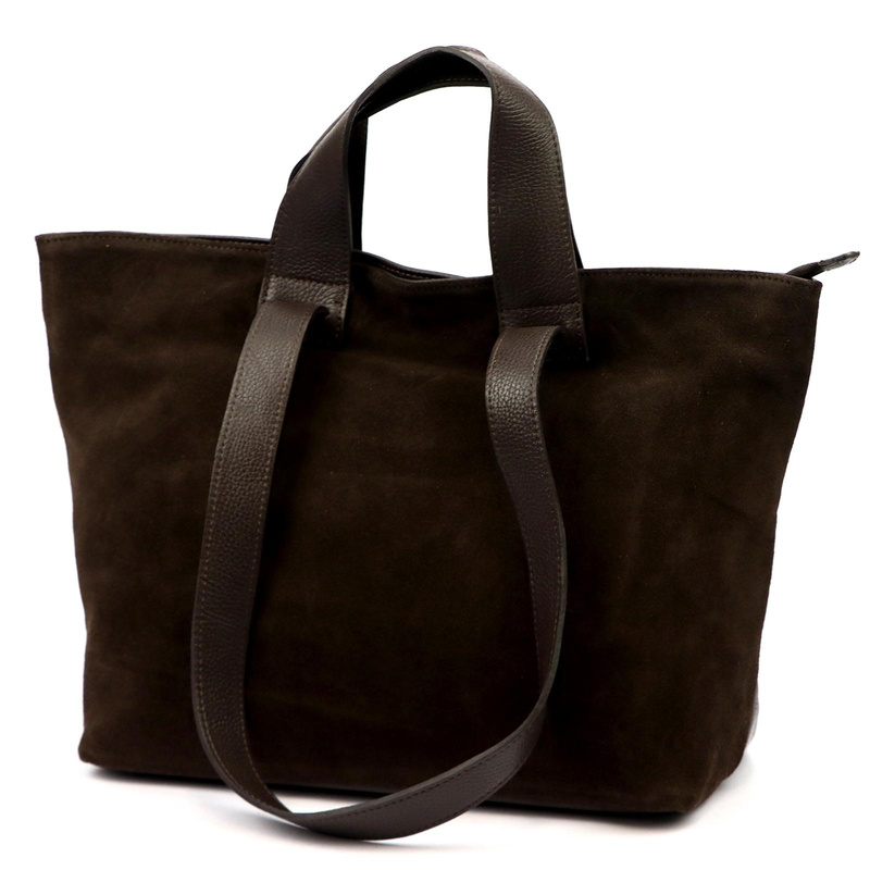 Damska duża torebka na ramię z kieszeniami klasyczna shopperbag Luka