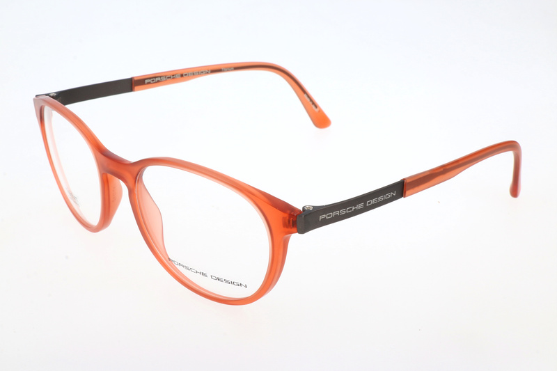 Okulary PORSCHE DESIGN P8261-C. Okulary korekcyjne, Kolor czerwony. Mężczyzna.