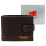 Skórzany męski portfel Nordee HJORT 035L