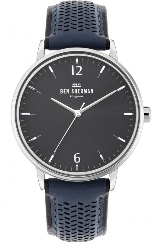 Zegarek BEN SHERMAN WB038U. Kwarcowy, Kolor czarny. Mężczyzna.