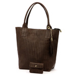 Damska torebka ze skóry naturalnej Luka 26-028 TOREBKA+PORTFEL