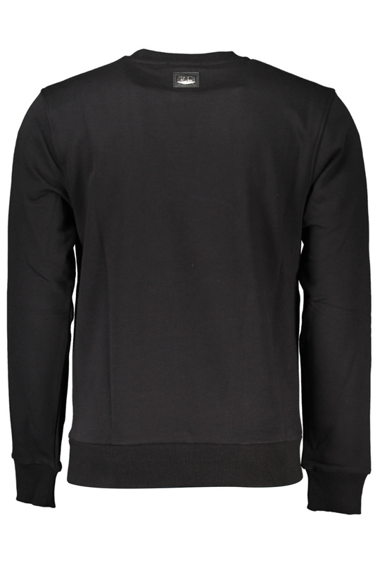 BLUZA BEZ ZAMKA CAVALLI CLASS CZARNA MĘSKA