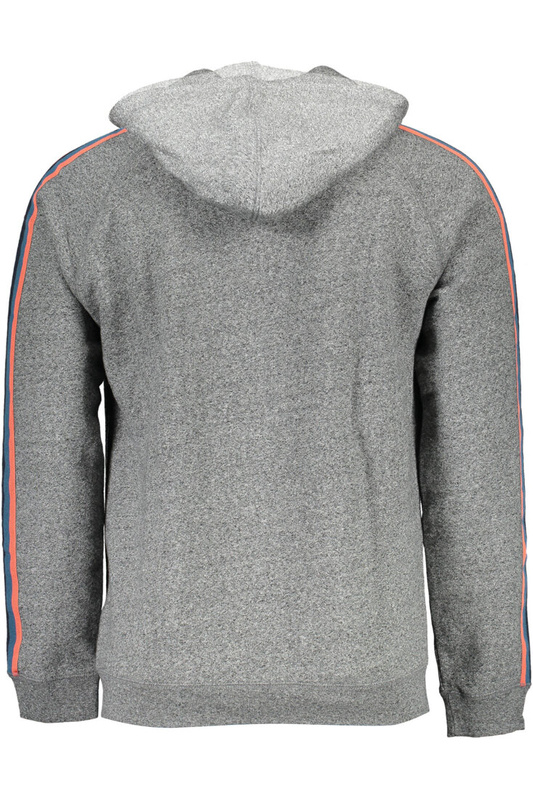 BLUZA DOCKERS Z ZAMKIEM MĘSKA SZARA