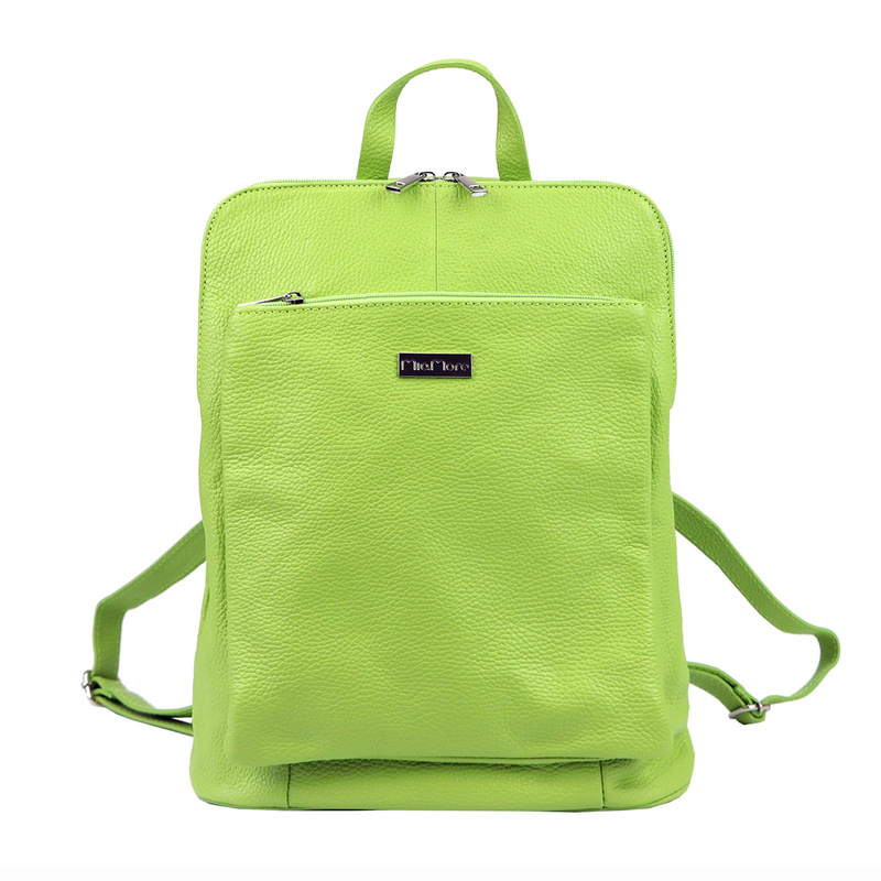 MiaMore damski plecak skóra naturalna miejski pojemny kieszenie