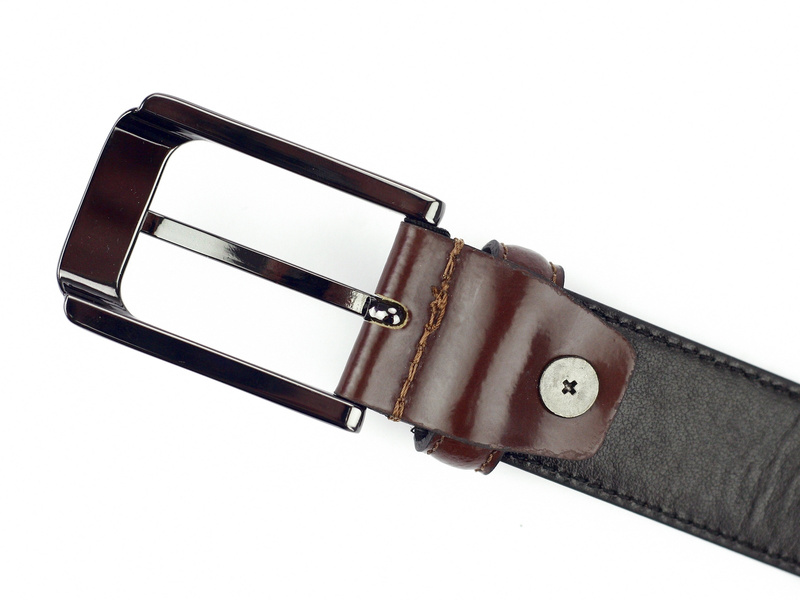 męski pasek z prawdziwej skóry Pierre Cardin 3103