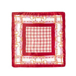 Apaszka Satin Plaid Chain XS