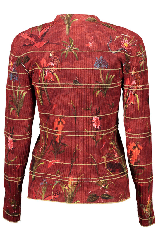 DESIGUAL SWETER DAMSKI CZERWONY