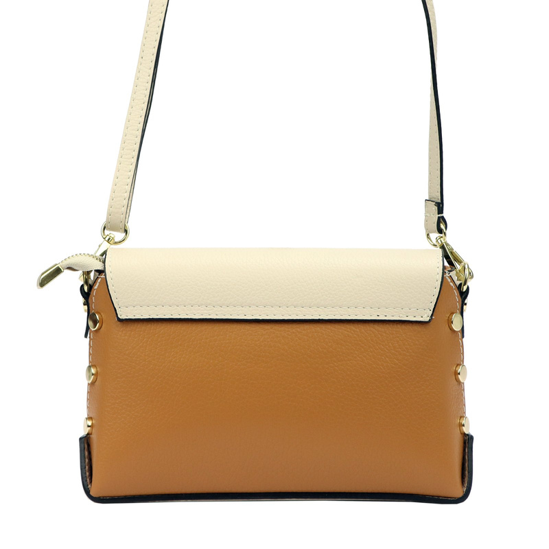 Luka damska listonoszka torebka przez ramię skóra naturalna stylowa