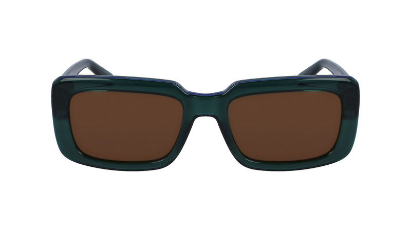 Okulary KARL LAGERFELD KL6101S-300. Okulary przeciwsłoneczne, Kolor zielony. Unisex.