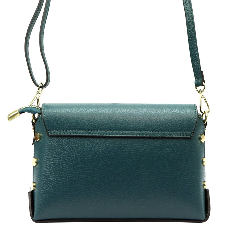 Luka damska listonoszka torebka przez ramię skóra naturalna stylowa