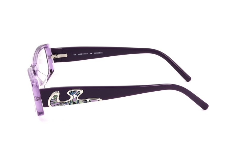 Okulary EMILIO PUCCI EP2648516. Okulary, Kolor liliowy. Kobieta.