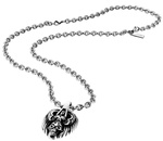 Biżuteria POLICE PJ24692PSE01. Naszyjnik, Kolor szary. Mężczyzna.