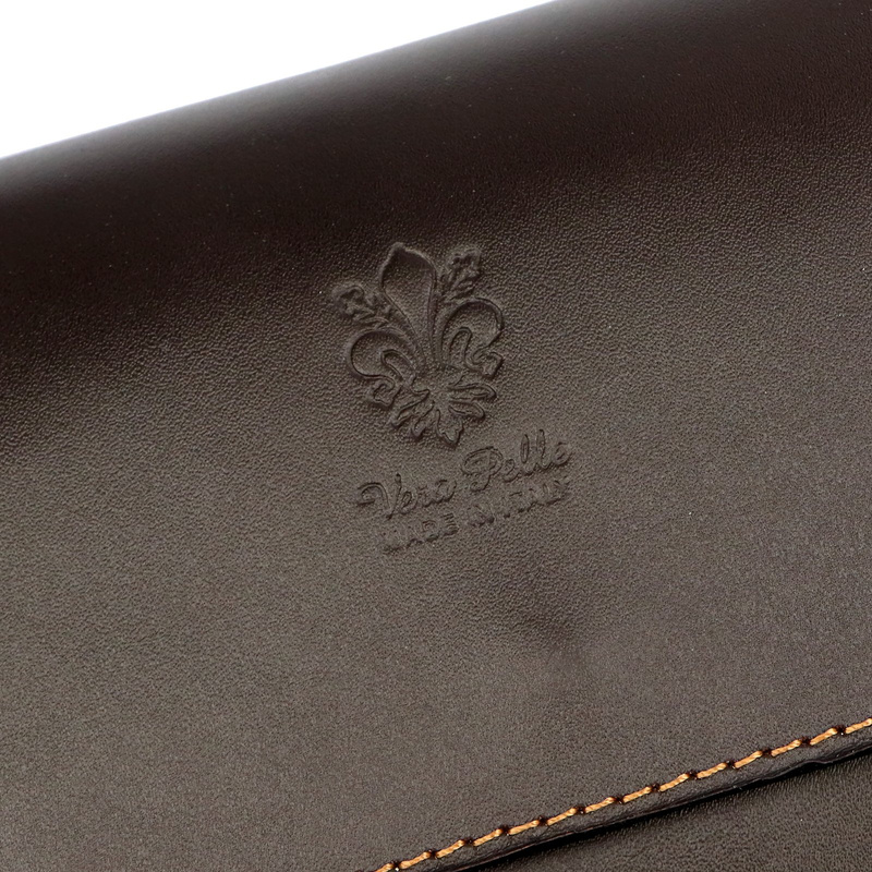 Zaokrąglona Listonoszka skórzana elegancka torebka na ramię Gregorio