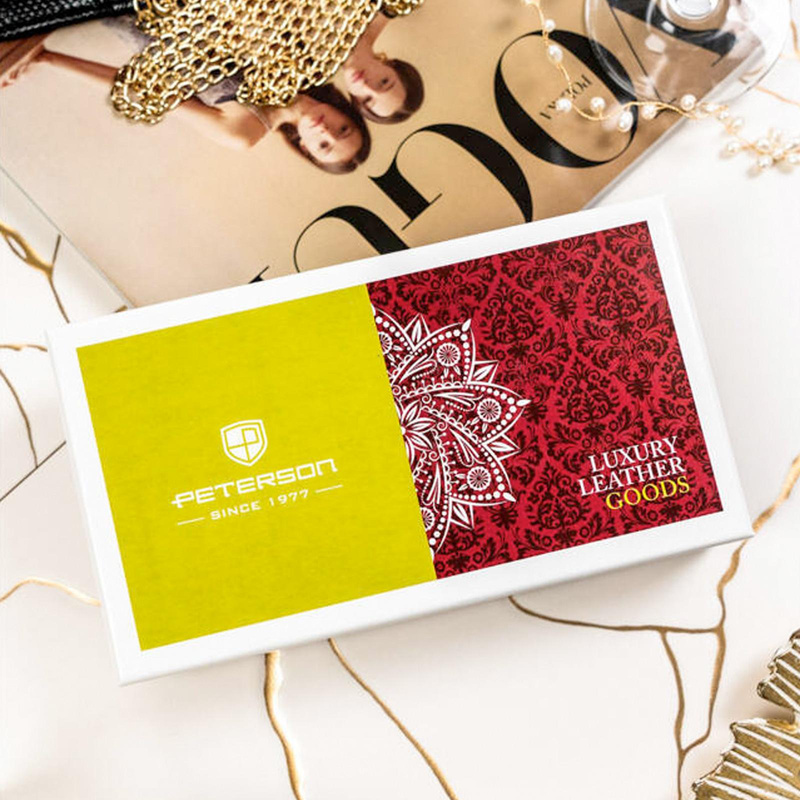 Skórzany damski portfel Peterson PTN 42106-PR