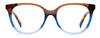 Okulary MISSONI MIS-0100-IPA. Okulary, Kolor niebieski brązowy. Kobieta.