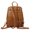 Damski miejski pojemny plecak z prawdziwej skóry z kieszeniami MiaMore
