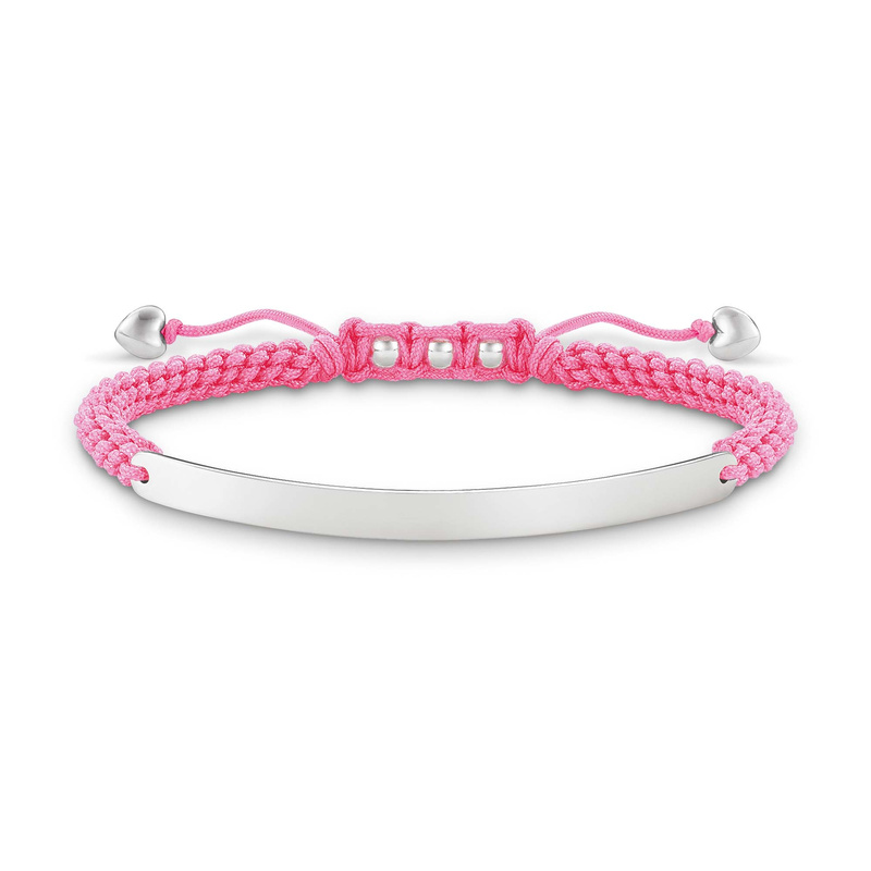 Biżuteria THOMAS SABO LBA00491739L1. Bransoletka, Kolor różowy srebrny. Kobieta.