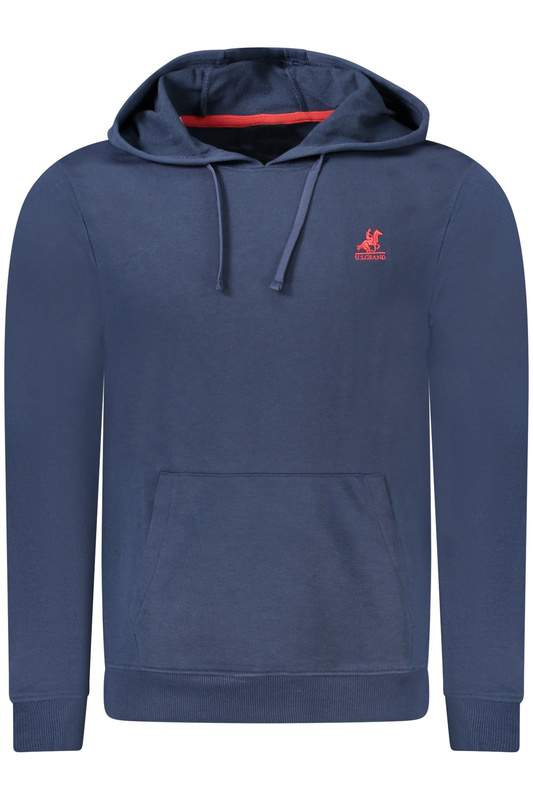 BLUZA M�SKA US GRAND NIEBIESKA Z ROZPI�CIEM