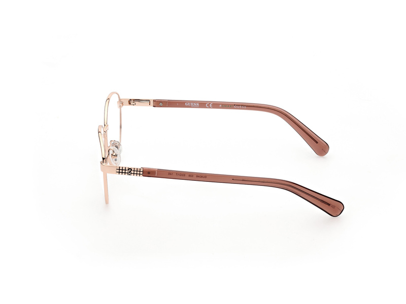 Okulary GUESS GU8246-53028. Okulary, Kolor różowy złoty. Unisex.