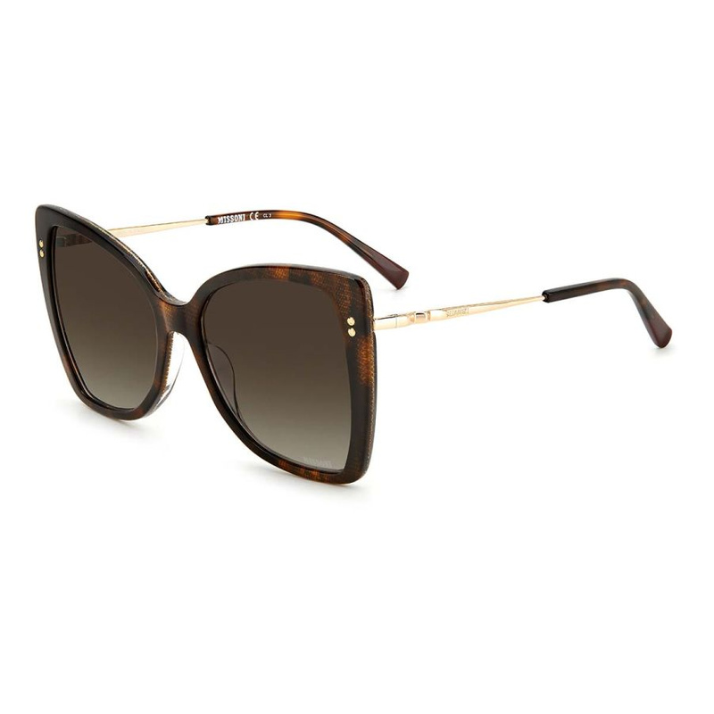 Okulary MISSONI MIS0083S086. Okulary przeciwsłoneczne, Kolor brązowy. Kobieta.