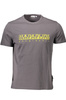 T-SHIRT MĘSKI Z KRÓTKIM RĘKAWEM NAPAPIJRI SZARY