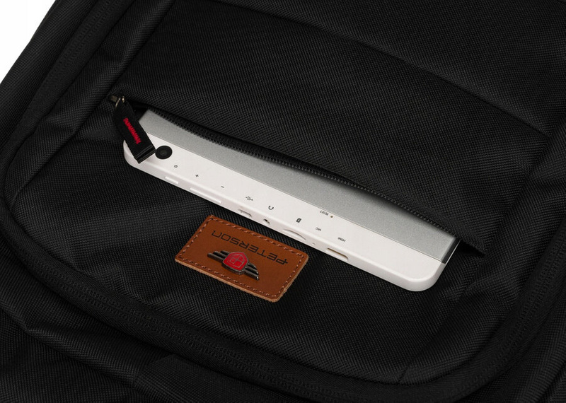 poliester Męski plecaki Peterson PTN GBP-12M