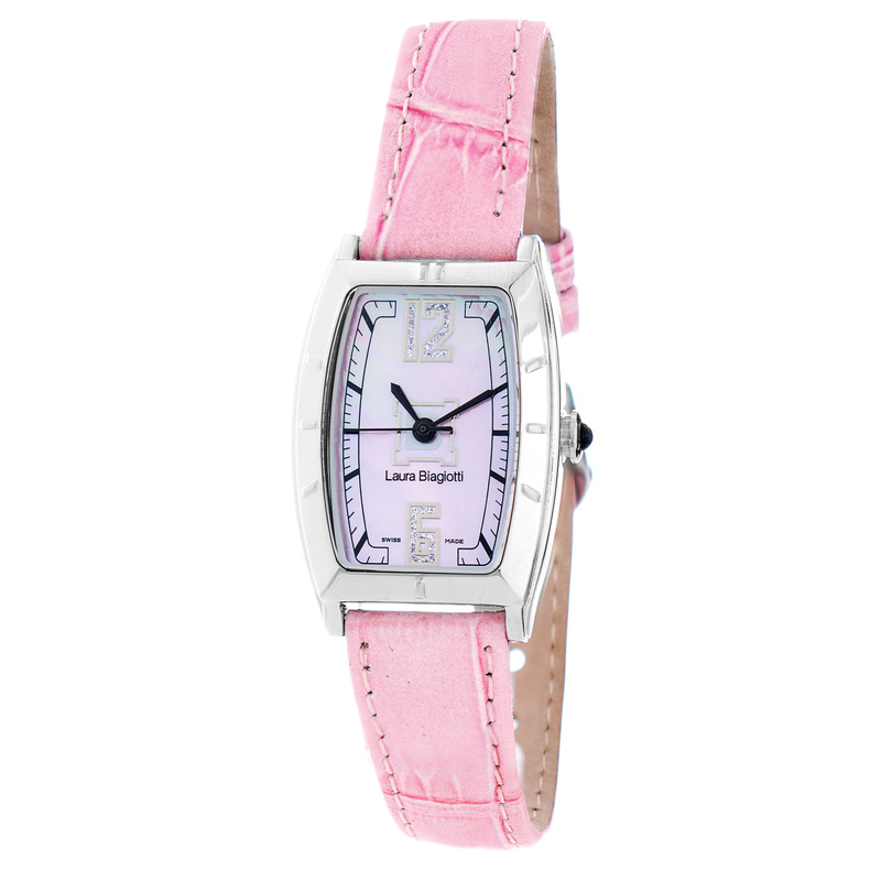 Zegarek LAURA BIAGIOTTI LB0010L-ROSA. Kwarcowy, Kolor różowy. Kobieta.