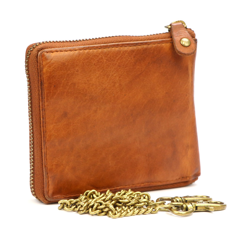 Męski pojemny rozbudowany portfel ze skóry eko VS