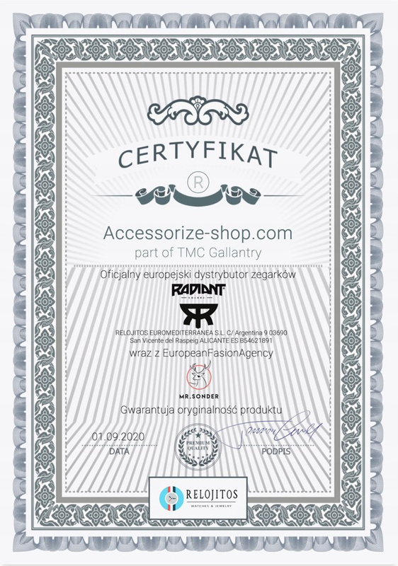 Zegarek RADIANT RA463202T. Kwarcowy, Kolor srebrny. Kobieta.