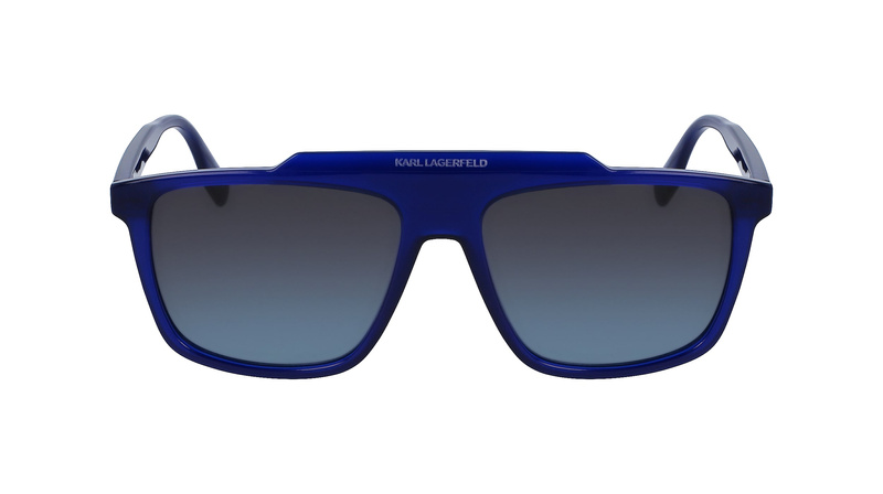 Okulary KARL LAGERFELD KL6107S581640. Okulary przeciwsłoneczne, Kolor niebieski. Mężczyzna.