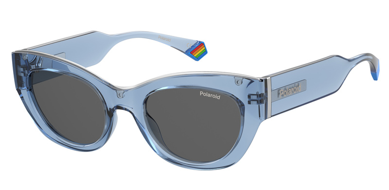 Okulary POLAROID PLD6199SXMCMV. Okulary przeciwsłoneczne, Kolor niebieski. Kobieta.