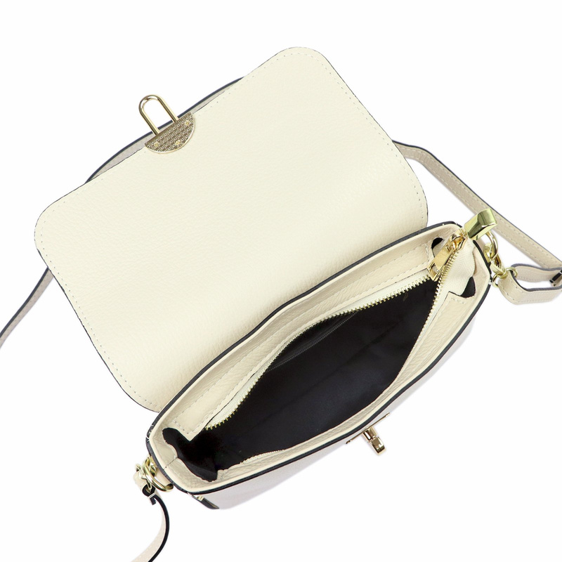 Luka damska listonoszka torebka przez ramię skóra naturalna stylowa