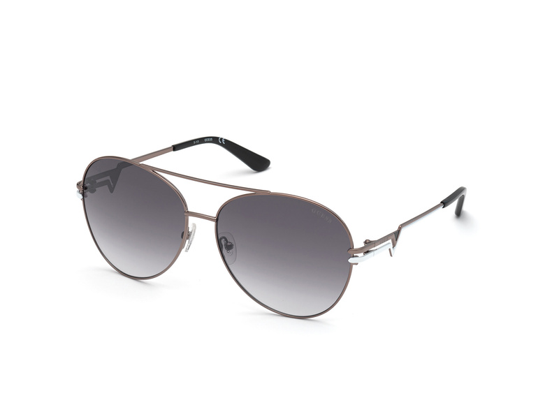 Okulary GUESS GU7735-6408B. Okulary przeciwsłoneczne, Kolor szary. Kobieta.