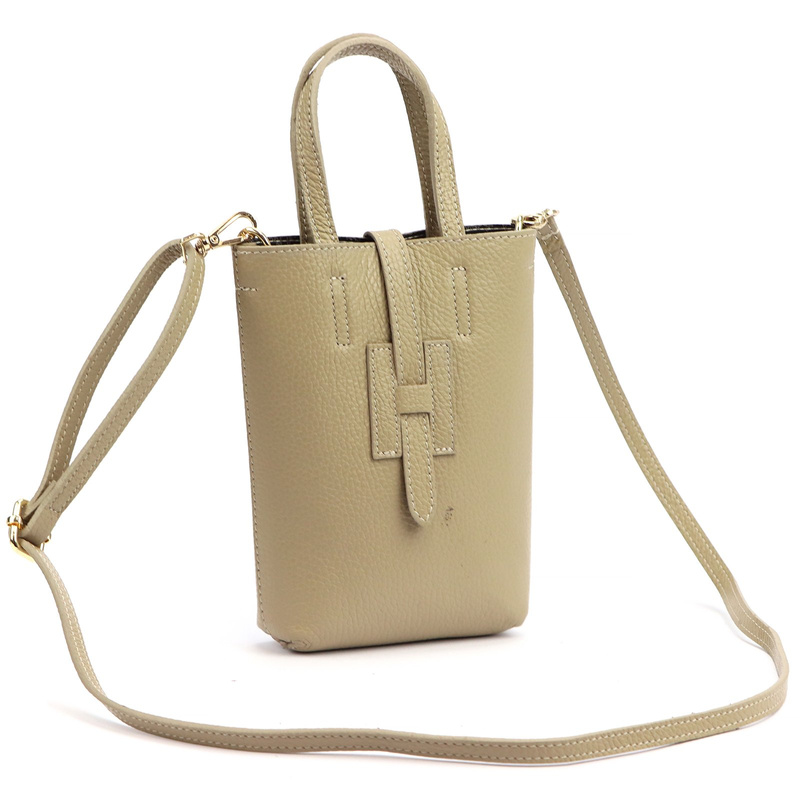 Luka damska skórzana listonoszka torebka do ręki Mała zgrabna i stylowa