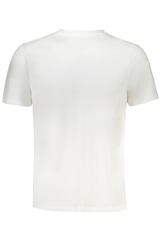T-SHIRT MĘSKI Z KRÓTKIM RĘKAWEM GIAN MARCO VENTURI BIAŁY