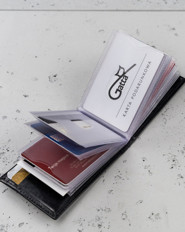 Małe skórzane Etui na karty i dokumenty od Rovicky