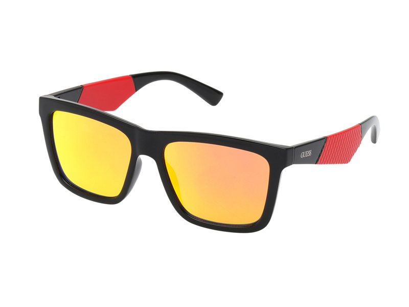 Okulary GUESS GO00067-5601C. Okulary przeciwsłoneczne, Kolor czarny. Mężczyzna.