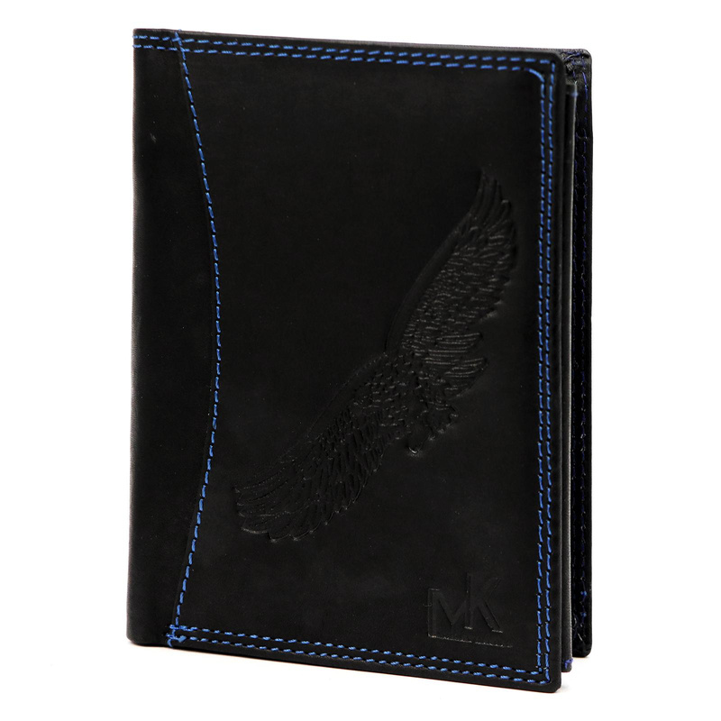 Skórzany męski portfel Money Kepper CDD 5601 BIRD