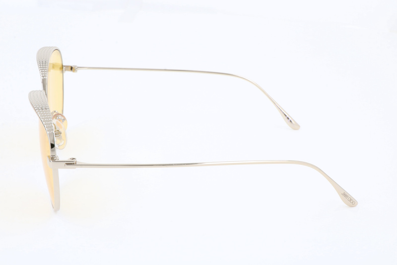 Okulary JIMMY CHOO ELLO-S-DYG. Okulary przeciwsłoneczne, Kolor złoty. Kobieta.