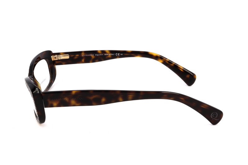 Okulary ALEXANDER MCQUEEN AMQ4203086. Okulary, Kolor havana. Kobieta.