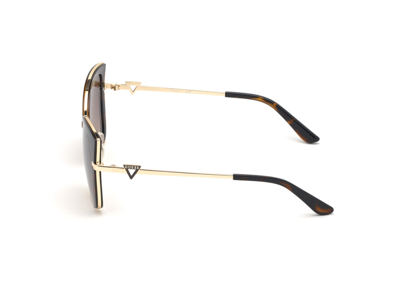 Okulary GUESS GU7633-5652F. Okulary przeciwsłoneczne, Kolor brązowy. Kobieta.