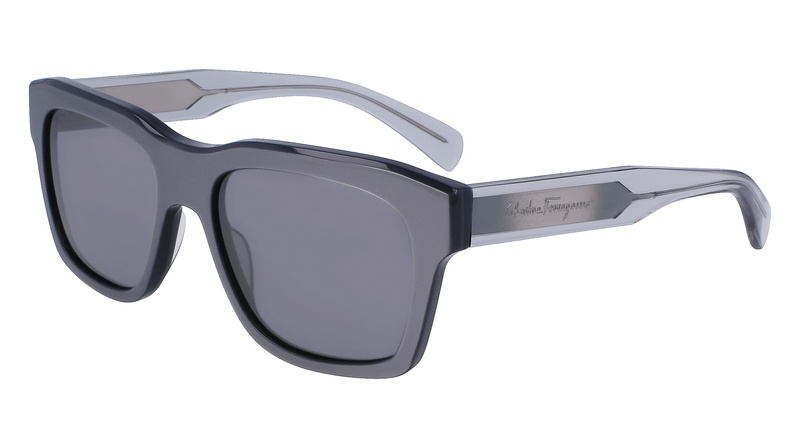 Okulary FERRAGAMO SF1087S561805. Okulary przeciwsłoneczne, Kolor szary. Mężczyzna.