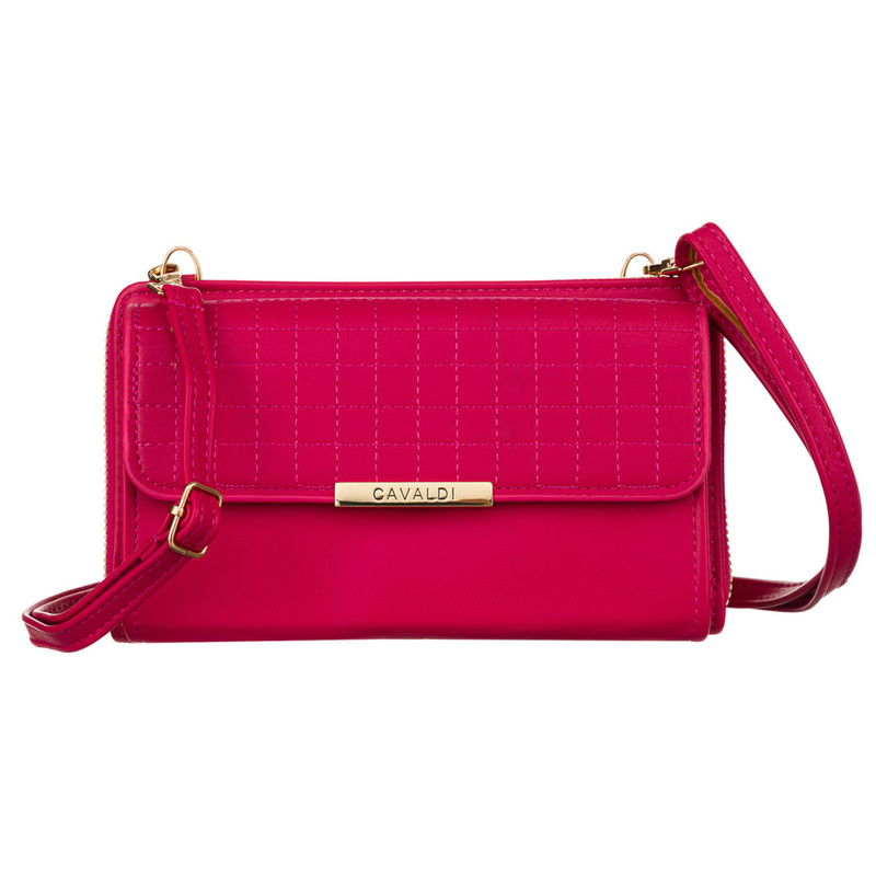 Elegancka mini torebka-portfel w jednym 4U Cavaldi